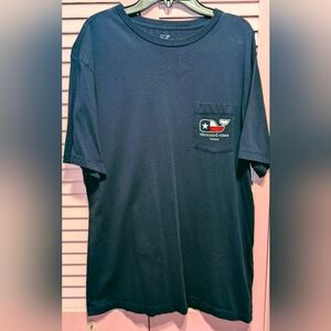 Vineyard Vines Mens Texas Y'all Pocket T Shirt